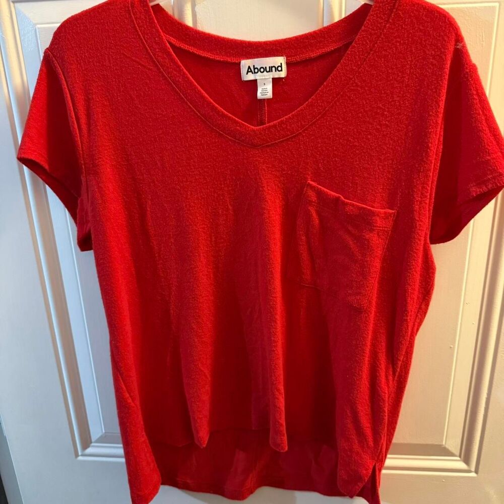 Abound Women's Red and Orange Shirt